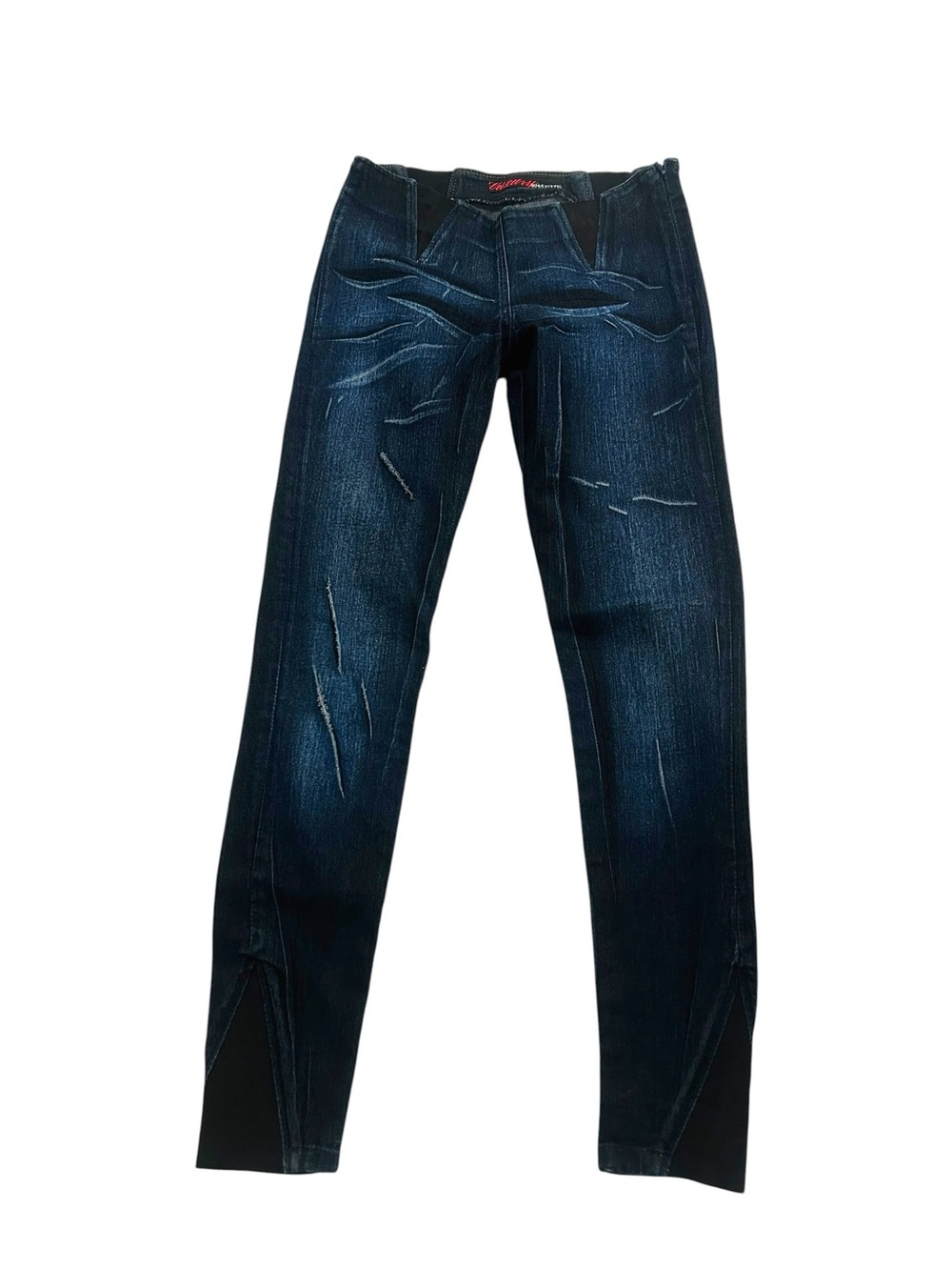 VINTAGE Miss Sixty Nixie Jeans Made in Italy Dark Wash Skinny Y2K Denim - Sz 24